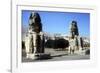 Frontal View of the Colossi of Memnon, Luxor West Bank, Egypt, C1400 Bc-CM Dixon-Framed Photographic Print