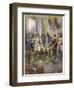 Frontenac Refuses to Surrender Quebec to the English-Henry Sandham-Framed Photographic Print