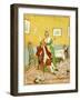 Frontice Piece, the Diverting History of John Gilpin, 1878 (Litho)-Randolph Caldecott-Framed Giclee Print