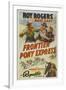 Frontier Pony Express, Roy Rogers, Mary Hart, 1939-null-Framed Art Print