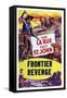 Frontier Revenge, Lash La Rue, Fuzzy St. John, Peggy Stewart, 1948-null-Framed Stretched Canvas