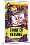 Frontier Revenge, Lash La Rue, Fuzzy St. John, Peggy Stewart, 1948-null-Mounted Art Print