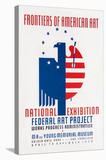 Frontiers of American Art: National Exhibition-null-Stretched Canvas