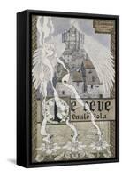 Frontispice pour "Le Rêve" de Zola-Carlos Schwabe-Framed Stretched Canvas