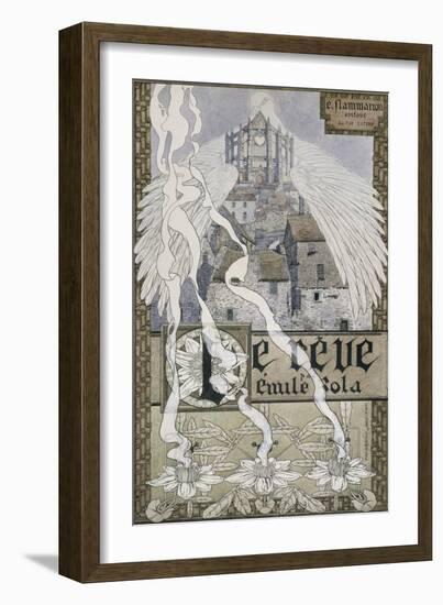 Frontispice pour "Le Rêve" de Zola-Carlos Schwabe-Framed Giclee Print