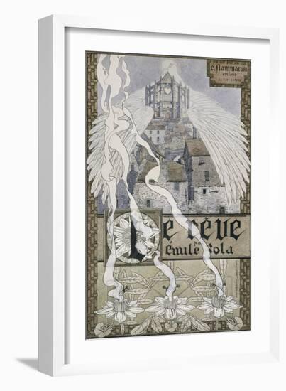 Frontispice pour "Le Rêve" de Zola-Carlos Schwabe-Framed Giclee Print