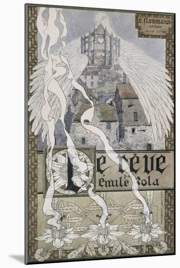 Frontispice pour "Le Rêve" de Zola-Carlos Schwabe-Mounted Giclee Print