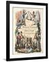 Frontispiece, 'An Historical Account of the Battle of Waterloo' by William Mudford, Engraved by…-George Cruikshank-Framed Giclee Print