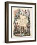 Frontispiece, 'An Historical Account of the Battle of Waterloo' by William Mudford, Engraved by…-George Cruikshank-Framed Giclee Print