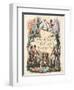 Frontispiece, 'An Historical Account of the Battle of Waterloo' by William Mudford, Engraved by…-George Cruikshank-Framed Giclee Print