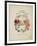 Frontispiece and Title Page, Wreath of Flowers, from Flora's Dictionary, 1838-E. W. Wirt-Framed Giclee Print
