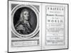 Frontispiece and Titlepage to 'Gulliver's Travels' by Jonathan Swift, 1726-English School-Mounted Giclee Print