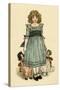 Frontispiece Design, the Queen of the Pirate Isle-Kate Greenaway-Stretched Canvas