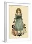 Frontispiece Design, the Queen of the Pirate Isle-Kate Greenaway-Framed Art Print