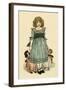 Frontispiece Design, the Queen of the Pirate Isle-Kate Greenaway-Framed Art Print