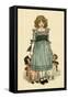 Frontispiece Design, the Queen of the Pirate Isle-Kate Greenaway-Framed Stretched Canvas