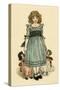 Frontispiece Design, the Queen of the Pirate Isle-Kate Greenaway-Stretched Canvas
