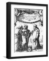 Frontispiece for Dialogue Concerning the Two Chief World Systems-Stephan Joseph-Framed Giclee Print