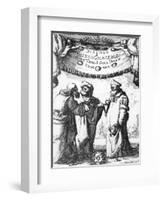 Frontispiece for Dialogue Concerning the Two Chief World Systems-Stephan Joseph-Framed Giclee Print