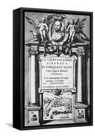 Frontispiece for Jerusalem Delivered, from Genoa Edition-null-Framed Stretched Canvas