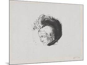 Frontispiece for 'Le Mouvement Idealiste En Peinture' by Andre Mellerio, 1896-Odilon Redon-Mounted Giclee Print