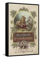 Frontispiece for the Life and Explorations of David Livingstone-null-Framed Stretched Canvas