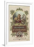 Frontispiece for the Life and Explorations of David Livingstone-null-Framed Giclee Print