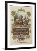 Frontispiece for the Life and Explorations of David Livingstone-null-Framed Giclee Print