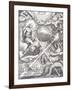 Frontispiece from Athanasius Kircher's Ars Magna Lucis Et Umbrae-null-Framed Premium Giclee Print