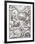 Frontispiece from Athanasius Kircher's Ars Magna Lucis Et Umbrae-null-Framed Premium Giclee Print