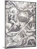 Frontispiece from Athanasius Kircher's Ars Magna Lucis Et Umbrae-null-Mounted Giclee Print