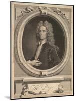 Frontispiece from 'Works' by Alexander Pope, London 1717-George Vertue-Mounted Giclee Print