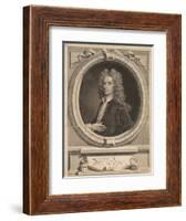 Frontispiece from 'Works' by Alexander Pope, London 1717-George Vertue-Framed Giclee Print