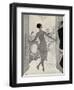 Frontispiece Illustration from 'But Gentlemen Marry Brunettes' by Anita Loos, Published in 1928-Ralph Barton-Framed Giclee Print