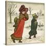 Frontispiece, Kate Greenaway's Birthday Book for Children-Kate Greenaway-Stretched Canvas