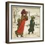 Frontispiece, Kate Greenaway's Birthday Book for Children-Kate Greenaway-Framed Art Print