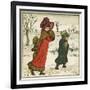 Frontispiece, Kate Greenaway's Birthday Book for Children-Kate Greenaway-Framed Art Print