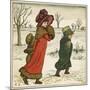 Frontispiece, Kate Greenaway's Birthday Book for Children-Kate Greenaway-Mounted Art Print