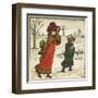 Frontispiece, Kate Greenaway's Birthday Book for Children-Kate Greenaway-Framed Art Print