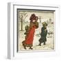 Frontispiece, Kate Greenaway's Birthday Book for Children-Kate Greenaway-Framed Art Print