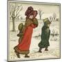 Frontispiece, Kate Greenaway's Birthday Book for Children-Kate Greenaway-Mounted Art Print