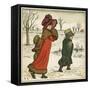 Frontispiece, Kate Greenaway's Birthday Book for Children-Kate Greenaway-Framed Stretched Canvas