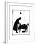 Frontispiece, Mrs Bobbity Standing at the Tea Table-Mary Baker-Framed Giclee Print