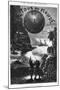 Frontispiece of "Around the World in Eighty Days" by Jules Verne Paris, Hetzel, Late 19th Century-L Bennet-Mounted Giclee Print