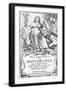 Frontispiece of De Monarchia Hispanica (The Monarchy of Spain)-null-Framed Giclee Print