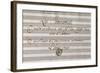 Frontispiece of Handwritten Music Score of Semiramis Recognized-Johann Adolf Hasse-Framed Giclee Print