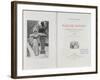 Frontispiece of 'Madame Bovary' by Gustave Flaubert, Engraved by Carlo Chessa-Alfred Paul Marie Richemont-Framed Giclee Print