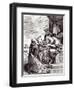 Frontispiece of Opere Di Galileo Galilei, Published in Bologna in 1656-null-Framed Giclee Print