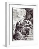 Frontispiece of Opere Di Galileo Galilei, Published in Bologna in 1656-null-Framed Giclee Print