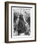 Frontispiece of "Robur Le Conquerant" by Jules Verne Paris, Hetzel, 1886-L Bennet-Framed Giclee Print